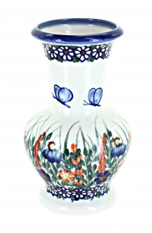 Spring Butterfly Medium Vase